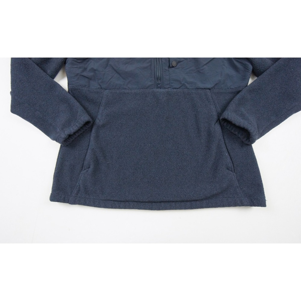 North Face Sweater Womens Large Blue Fleece 1/2 Zip Pullover Outdoors Ladies - Picture 4 of 12
